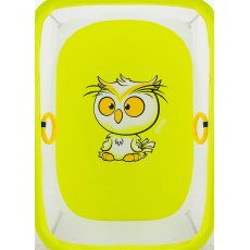 Манеж LUX-02, Qvatro (желтый owl)