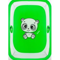 Манеж LUX-02, Qvatro (зеленый panda)