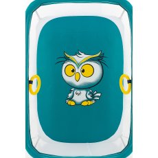 Манеж LUX-02, Qvatro (морская волна owl)