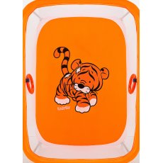 Манеж LUX-02, Qvatro (оранжевый tiger)