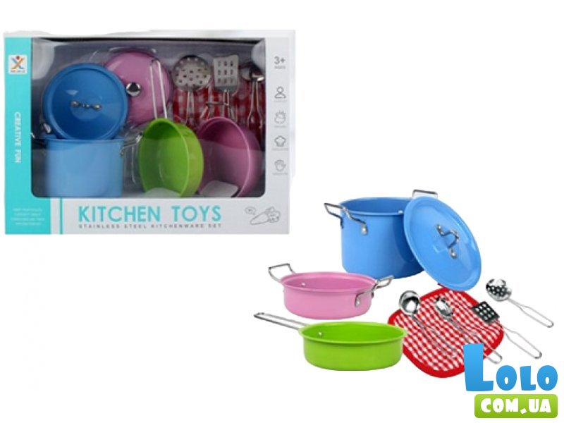 Игровой набор посуды Kitchen Toys