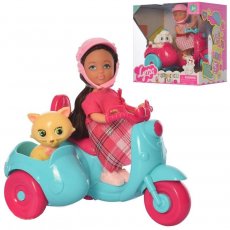 Кукла на мотоцикле Lyna (в ассортименте)