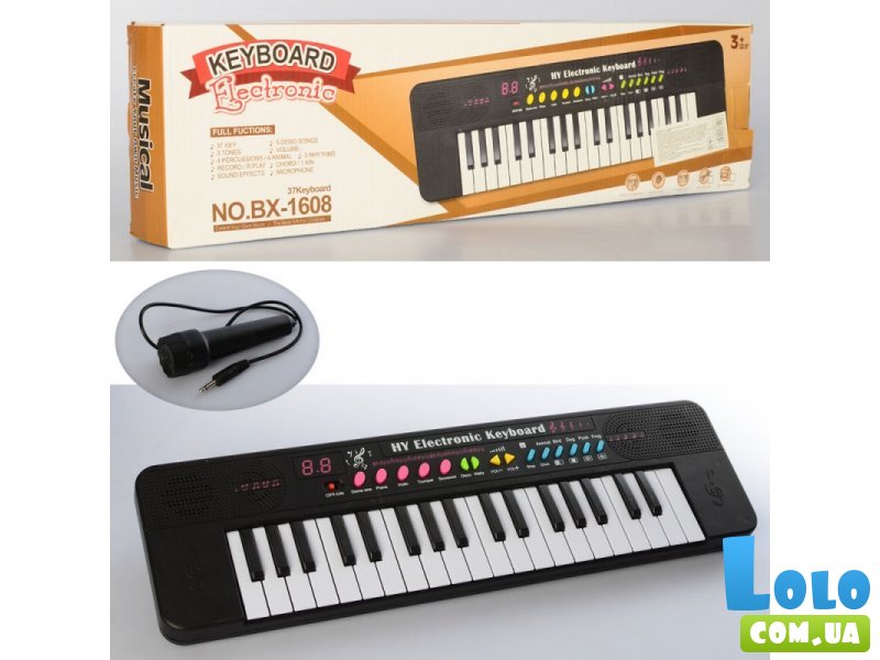 Синтезатор с микрофоном, Bambi (звуки животных), (37 клавиш)