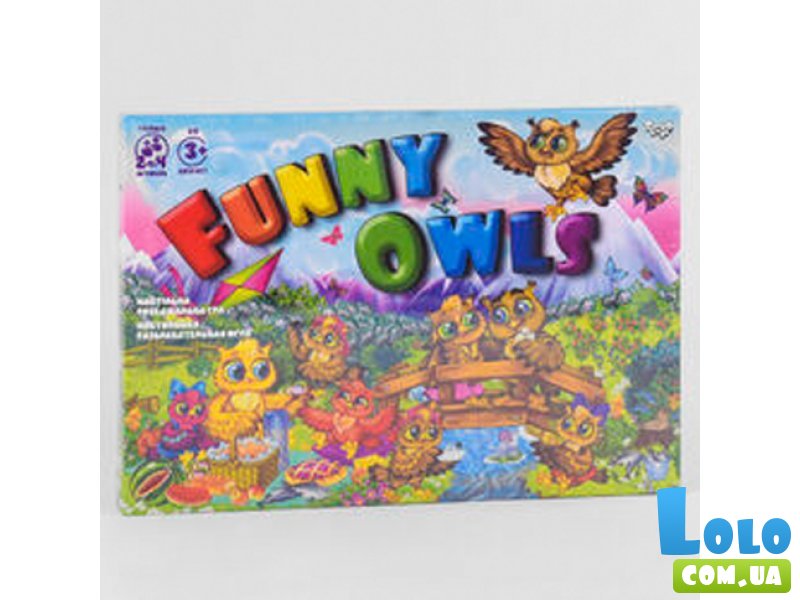Настольная развлекательная игра Funny Owls, Danko Toys
