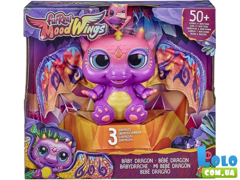 Интерактивная игрушка Дракончик Джемма, FurReal Friends