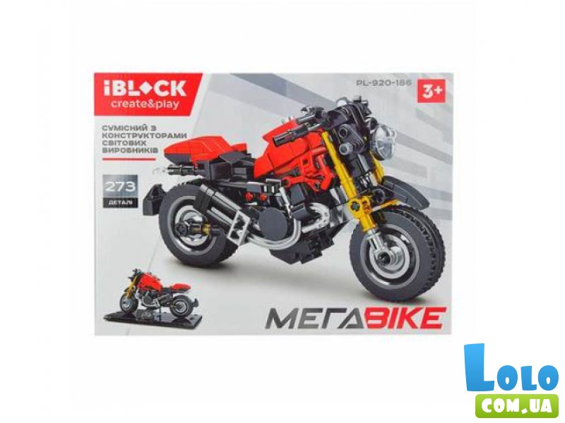 Конструктор Мегаbike, iBlock (PL-920-186), 273 дет.