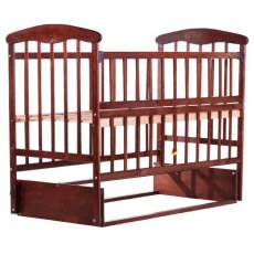 Кроватка детская ОТМО, Наталка (ольха темная)