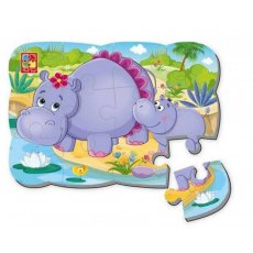 Магнитные пазлы Бегемотики, Vladi Toys