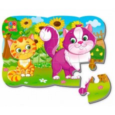 Магнитные пазлы Котики, Vladi Toys