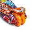 Самокат со светящимися колесами Scooter Maxi Print Граффити (оранжевый)