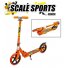 Складной двухколесный самокат, Scale Sports (оранжевый)