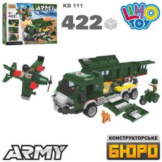 Конструктор Военная техника, Limo Toy (KB 111), 422 дет.