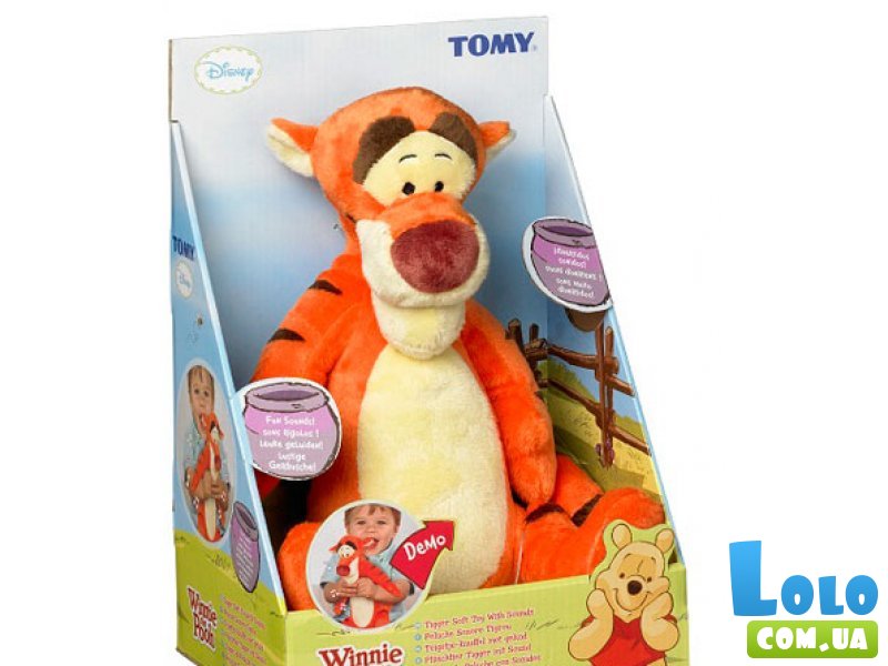 Интерактивная мягкая игрушка Tomy Disney "Тигра" (T71864/71855)