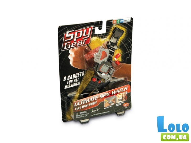 Шпионские часы Spin Master "Spy Gear" (70401)