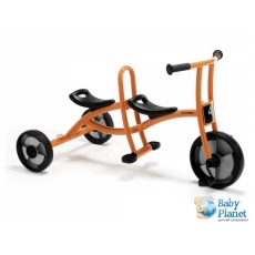 Трехколесный велосипед Winther "Серкалайн такси" 55400 (оранжевый с черным)
