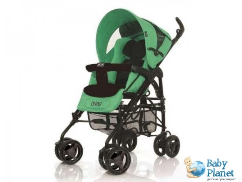 Прогулочная коляска-трость ABC Primo Avocado (зеленая с черным)