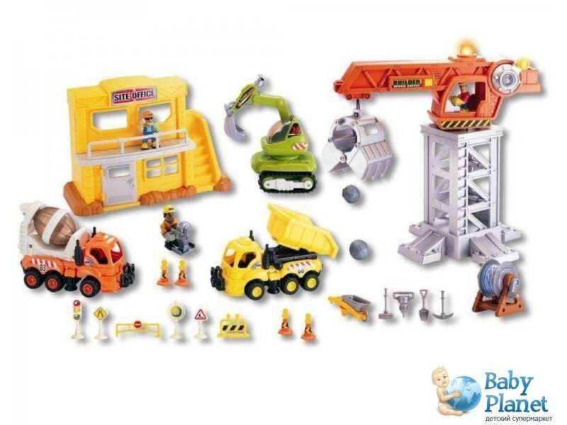 Игровой набор Keenway "Строительные и дорожные работы" (12132)