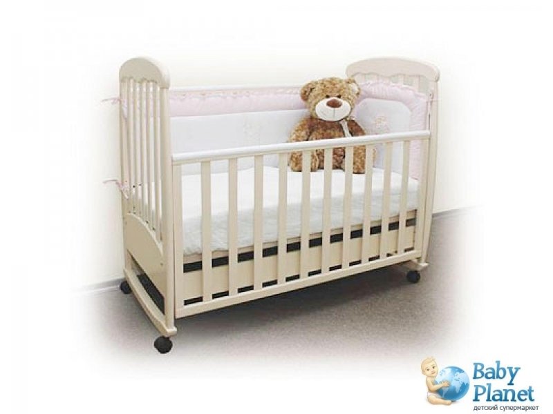 Кроватка Верес "Соня" ЛД-1 (белая)