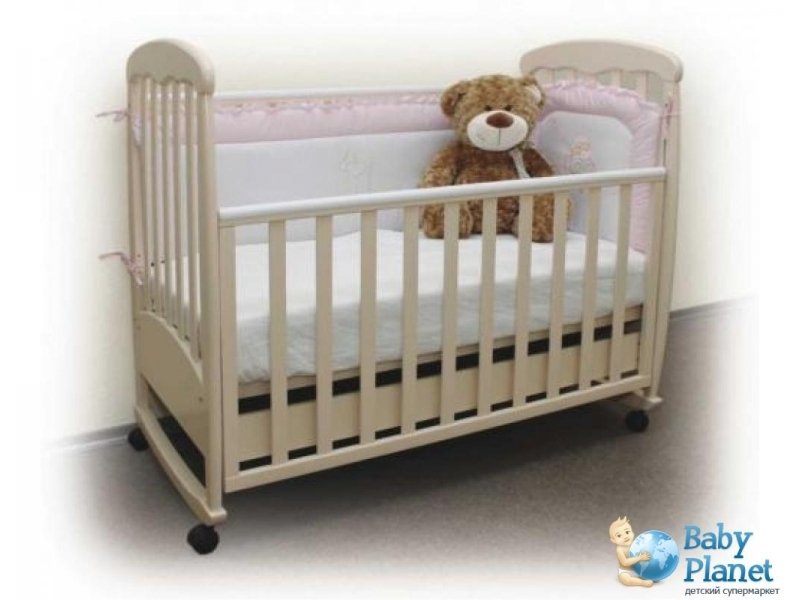 Кроватка Верес "Соня" ЛД-1 (слоновая кость)