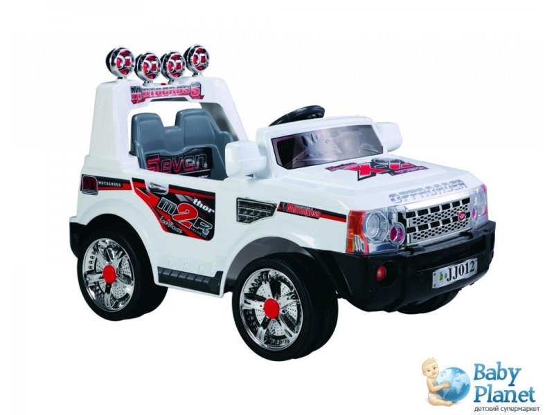 Электромобиль X-Rider М120R (белый)