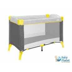 Кроватка-манеж Bertoni Arena 1 Layer Cars Grey (серая)