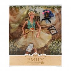 Кукла с букетом Emily (в ассортименте)