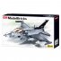 Конструктор Военный самолет, Sluban (M38-B0891), 521 дет.