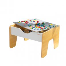 Деревянный игровой стол с доской для конструкторов, KidKraft