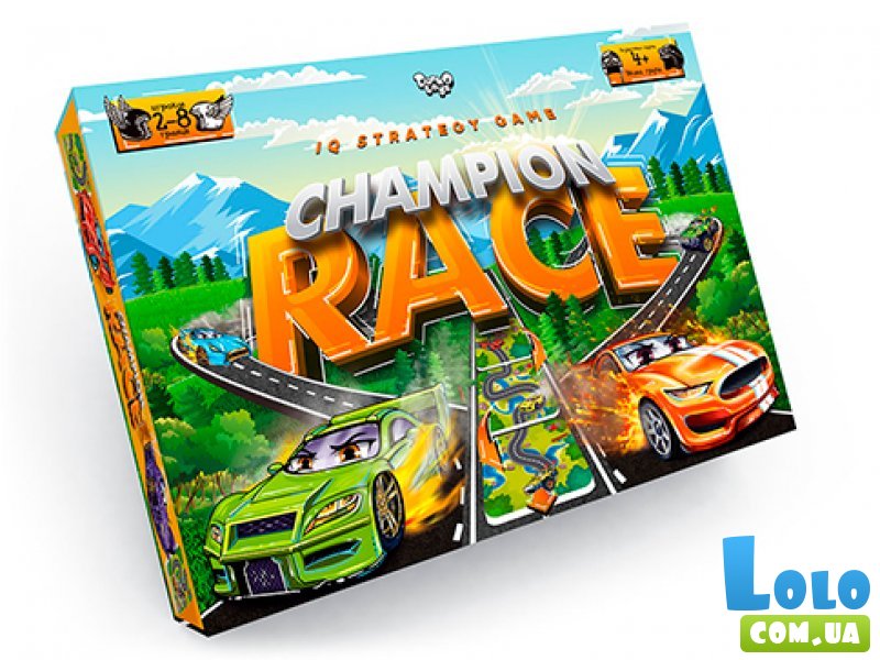 Настольная развлекательная игра Champion Race, Danko Toys