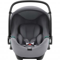 Автокресло Baby-Safe3 i-Size Frost Grey с платформой Flex Base, Britax-Romer (светло-серое)