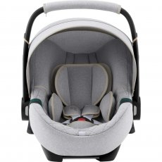 Автокресло Baby-Safe3 i-Size Nordic Grey с платформой Flex Base, Britax-Romer (серое)
