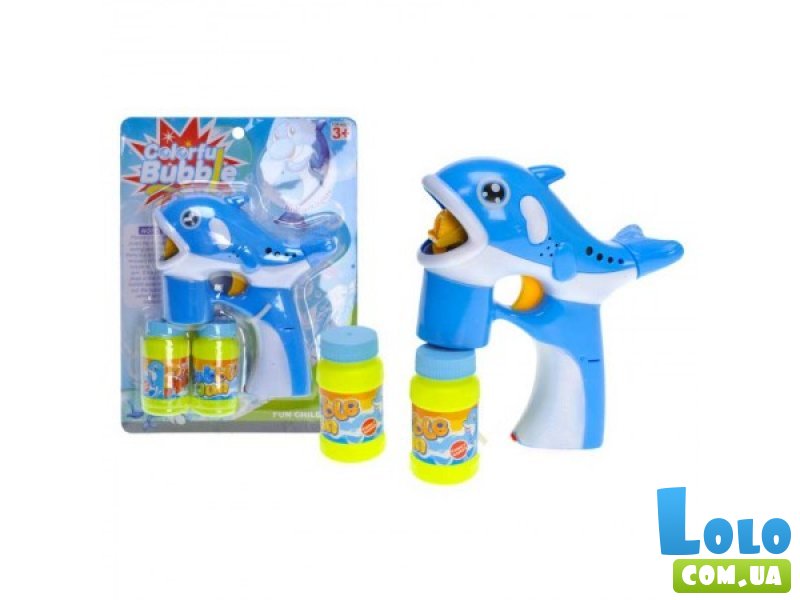 Пистолет с мыльными пузырями Дельфинчик