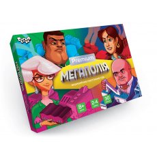 Настольная развлекательная игра Мегаполия Premium, Danko Toys (укр.)