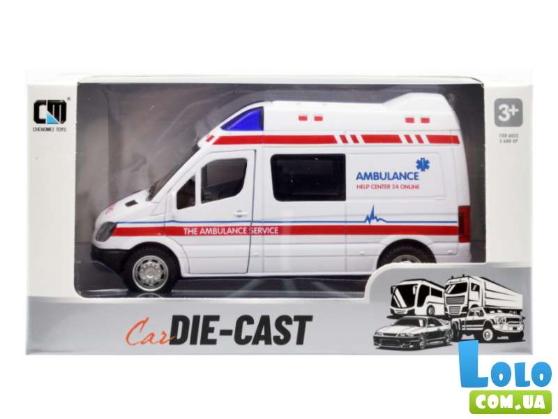 Машинка на батарейках Скорая помощь