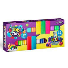 Креативное творчество Air Clay+Bubble Clay, Danko Toys (12 шт.)