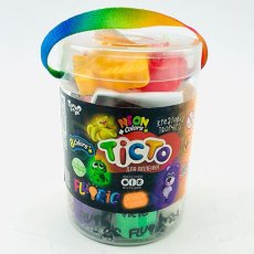 Тесто для лепки Fluoric, Danko Toys (8 цветов)