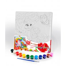 Роспись на полотне Canvas Painting Пони, Danko Toys