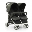 Прогулочная коляска для двойни  Oyster Twin, Babystyle (черная)