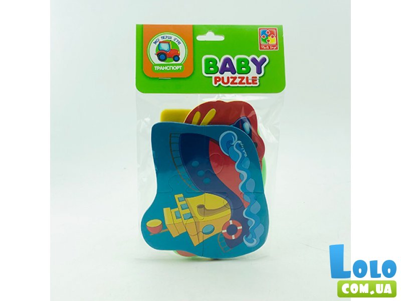 Беби пазлы Транспорт, Vladi Toys