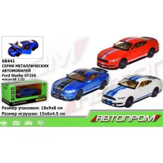 Машинка металлическая Ford Shelby GT350, Автопром (в ассортименте)