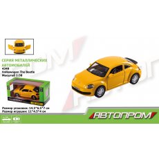 Машина металлическая Volkswagen The Beetle, Автопром