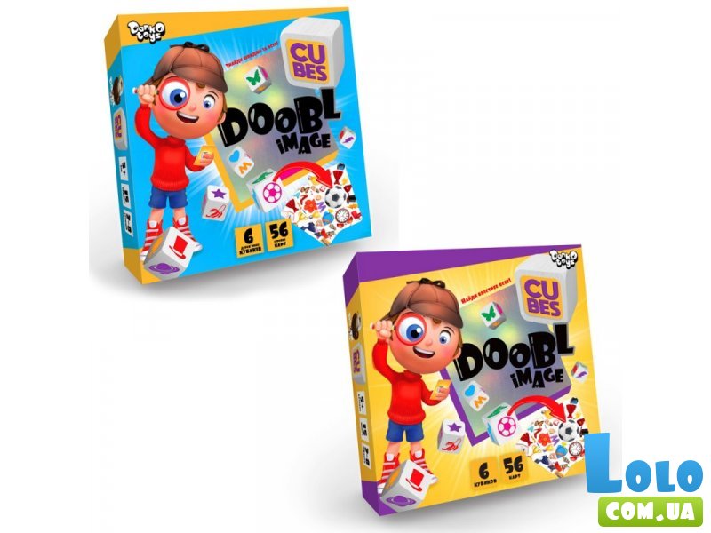 Настольная игра Doobl Image Cubes, Danko Toys