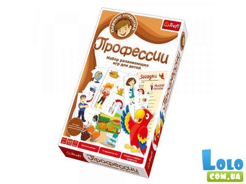 Настольная игра Первые открытия: Профессии, Trefl