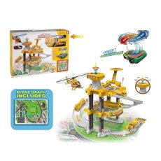 Парковка с машинами