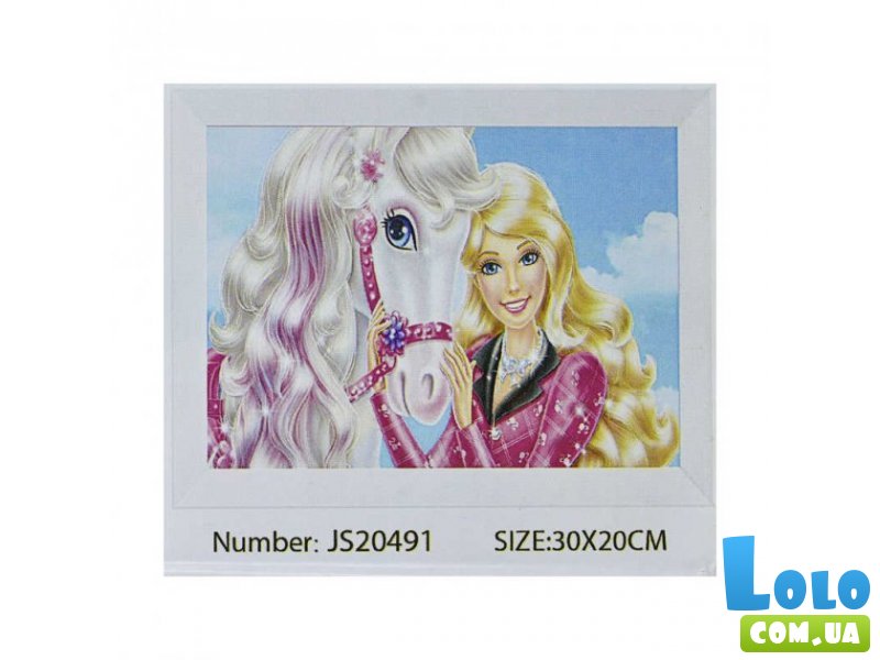 Алмазная мозаика Барби (30х20 см)
