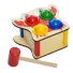 Деревянная игрушка Стучалка с молоточком и шариками