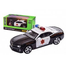 Машинка металлическая Chevrolet Camaro SS Police, Автопром