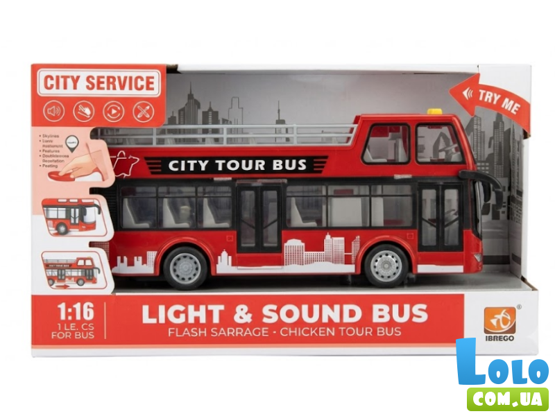 Автобус City Tour Bus (в ассортименте)