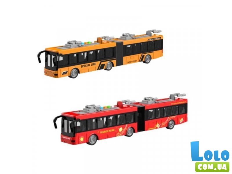 Игрушечный Троллейбус инерционный (в ассортименте)