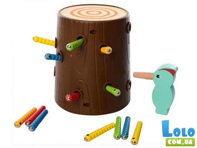 Развивающая магнитная игра Дятлик, Limo Toy